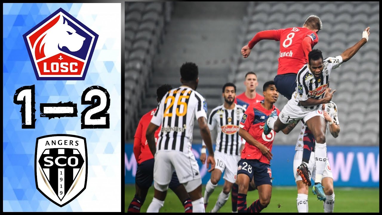 Angers SCO Stuns Lille with 2-1 Victory – Highlights & Goals ⚽
