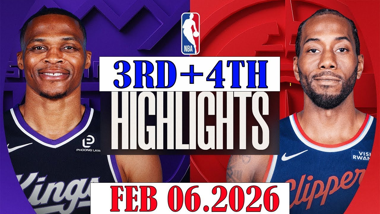 Kings vs Clippers 3rd-4th Qtr Highlights | Feb 6, 2025 🏀