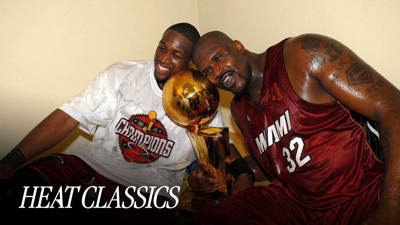 Wade & SHAQ Clinch Miami's First NBA Title π