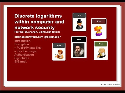 Discrete Logarithms within Computer and Network Security: John Napier's Legacy