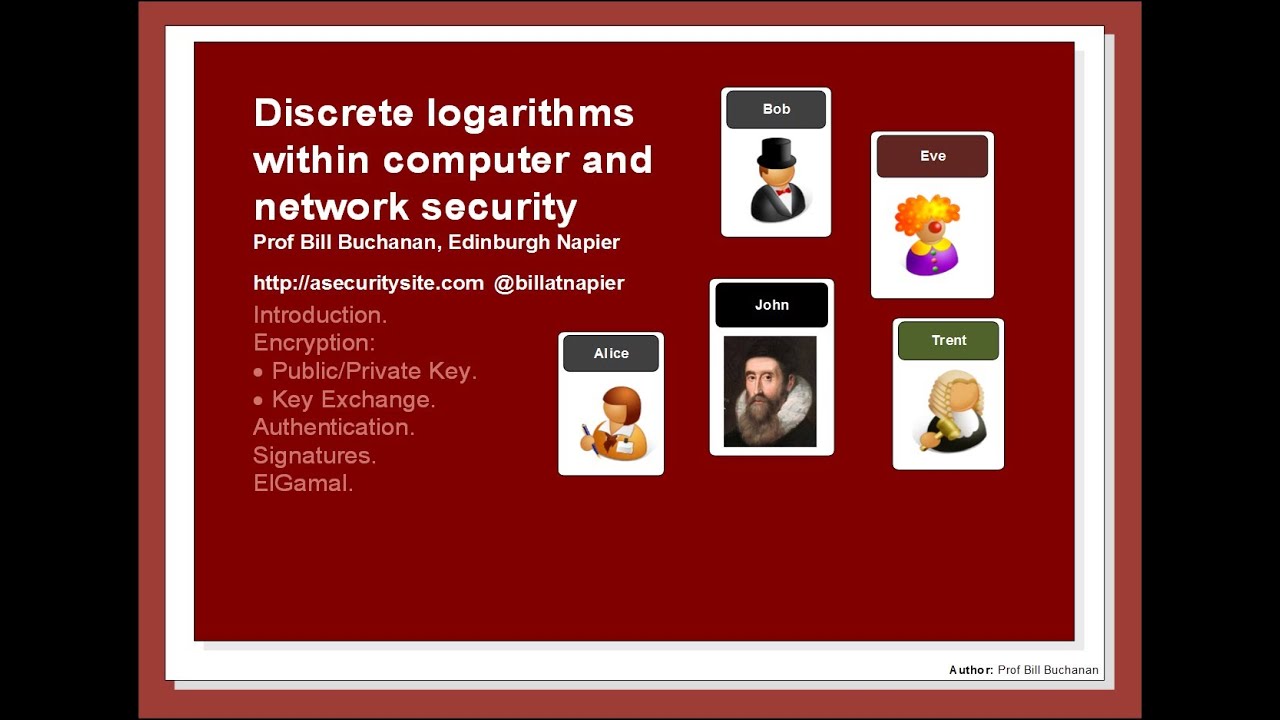 Unlocking Security: The Role of Discrete Logarithms & John Napier's Legacy 🔐