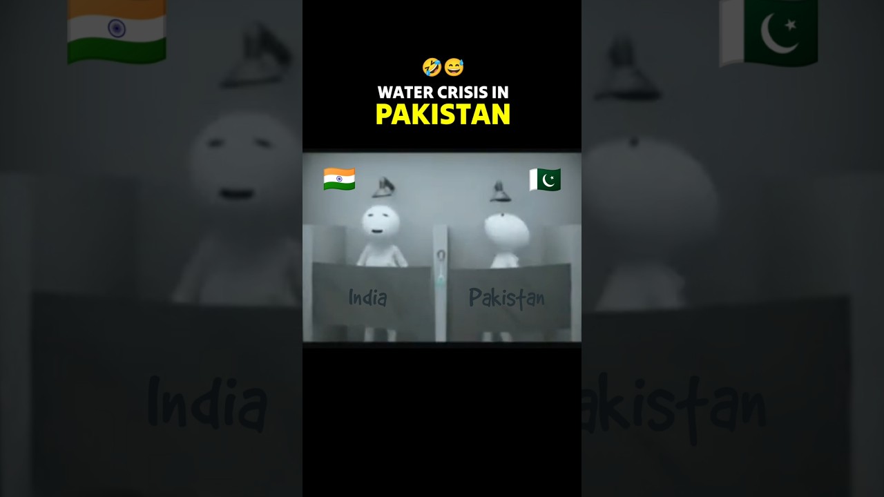 Pakistan Water Crisis & India-Pakistan Meme 😂