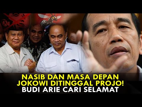 MAKIN TERPURUK. NASIB JOKOWI DITINGGAL PROJO! BUDI ARIE CARI SELAMAT