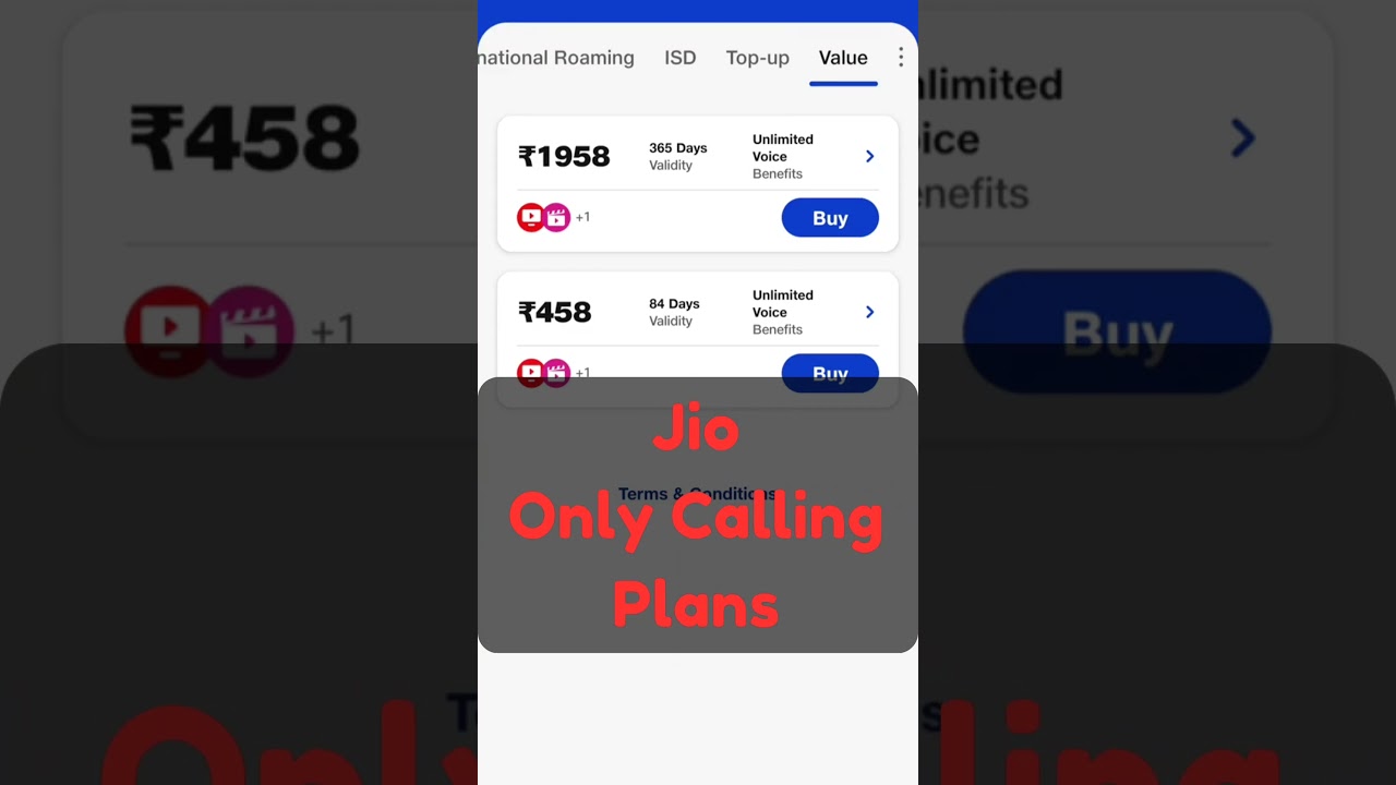 Jio Calling-Only Recharge Plans 2025 📱