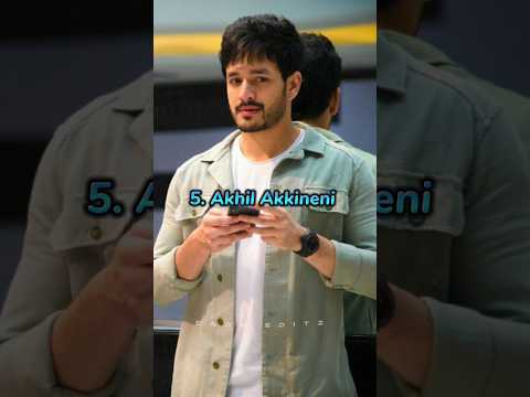 Top 10 most handsome South Indian actors | #top10 #actor