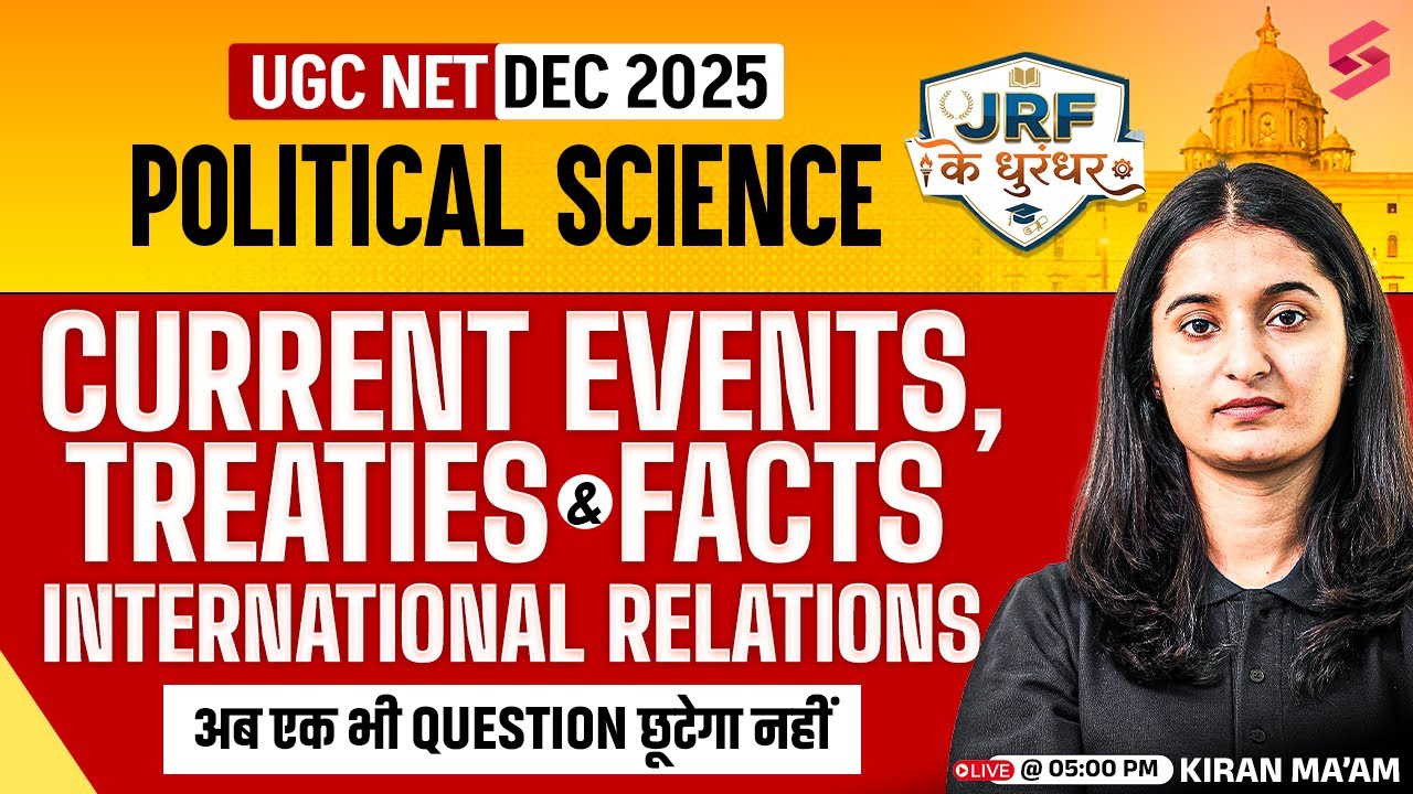 UGC NET Political Science & International Relations 2025 📚