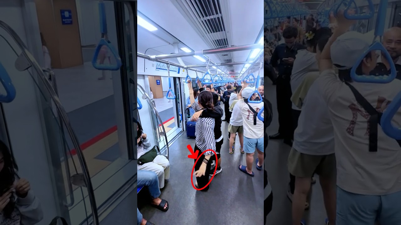 Everyone Rushes to Help a Man at the Station π