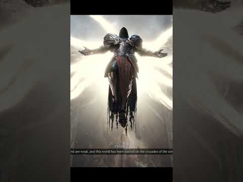 DIABLO IV MEETING THE ANGEL INARIUS #diablo #diablo4 #shorts