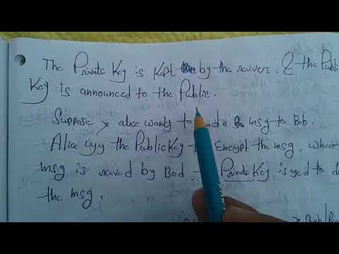 What is symmetric key and asymmetric key.