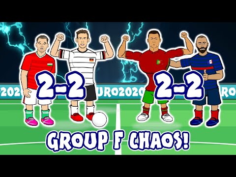 ๐คฏ2-2! Germany Hungary Portugal France MADNESS! (Ronaldo Benzema Goals Highlights Euro 2020)