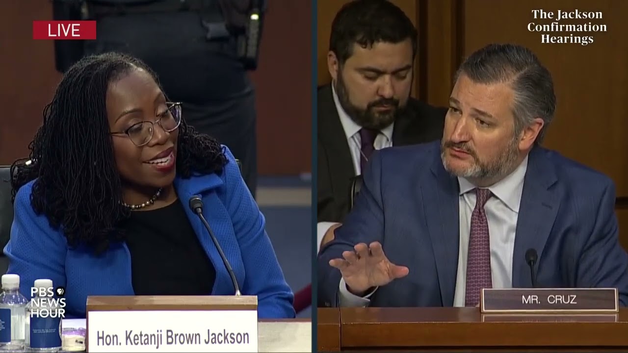 Sen. Ted Cruz Questions Judge Jackson on Affirmative Action and Gender Definitions
