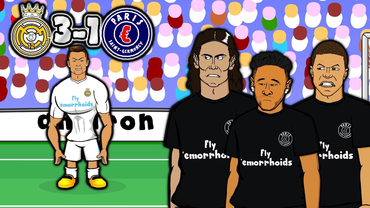 Epic 2018 Champions League Clash: Real Madrid vs PSG Highlights & Parody 😂