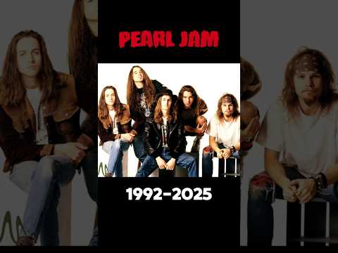 Pearl Jam (1992-2025) Before and After #nostalgia #rock