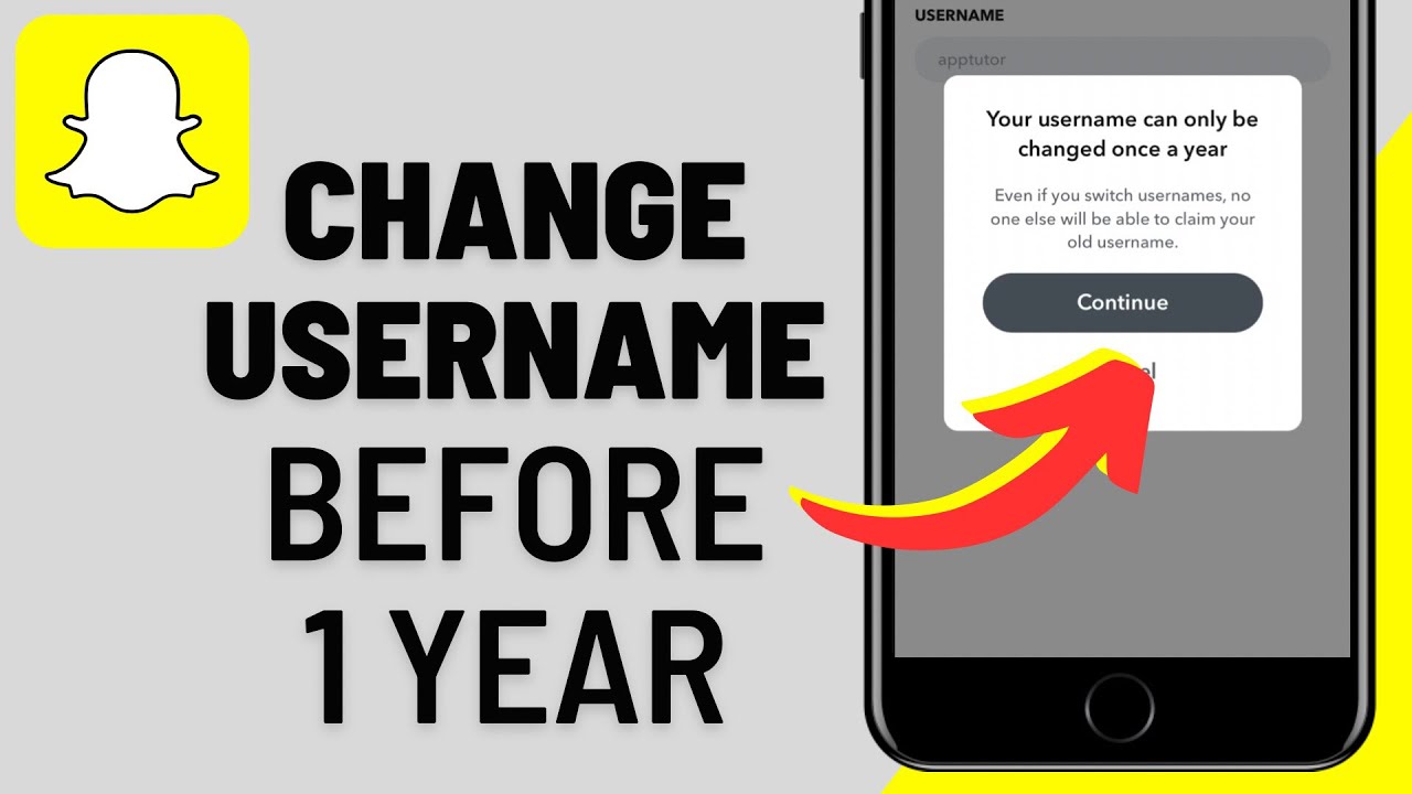 Change Snapchat Username Without Waiting ⏳