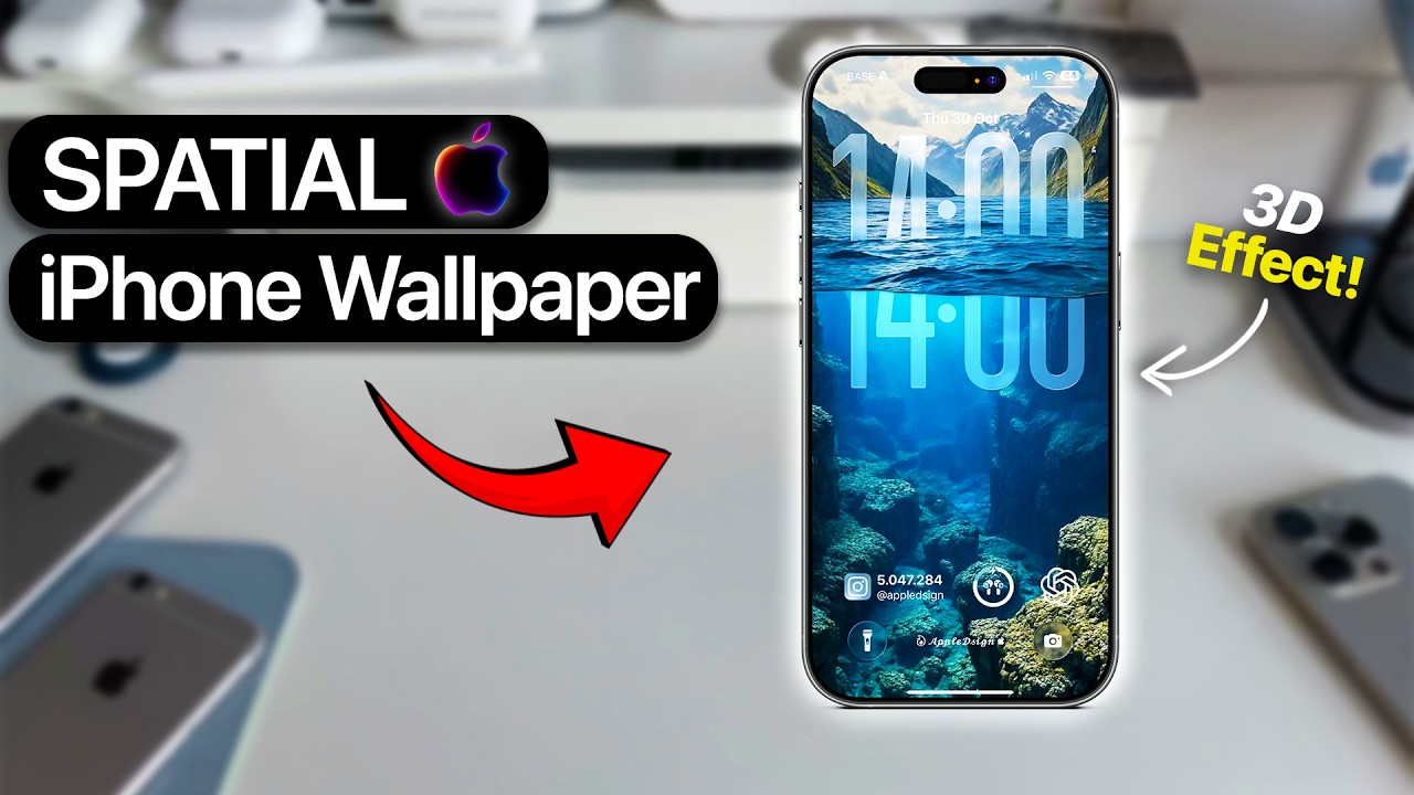 How to Create and Use the Viral iPhone Spatial Wallpaper in iOS 26 📱