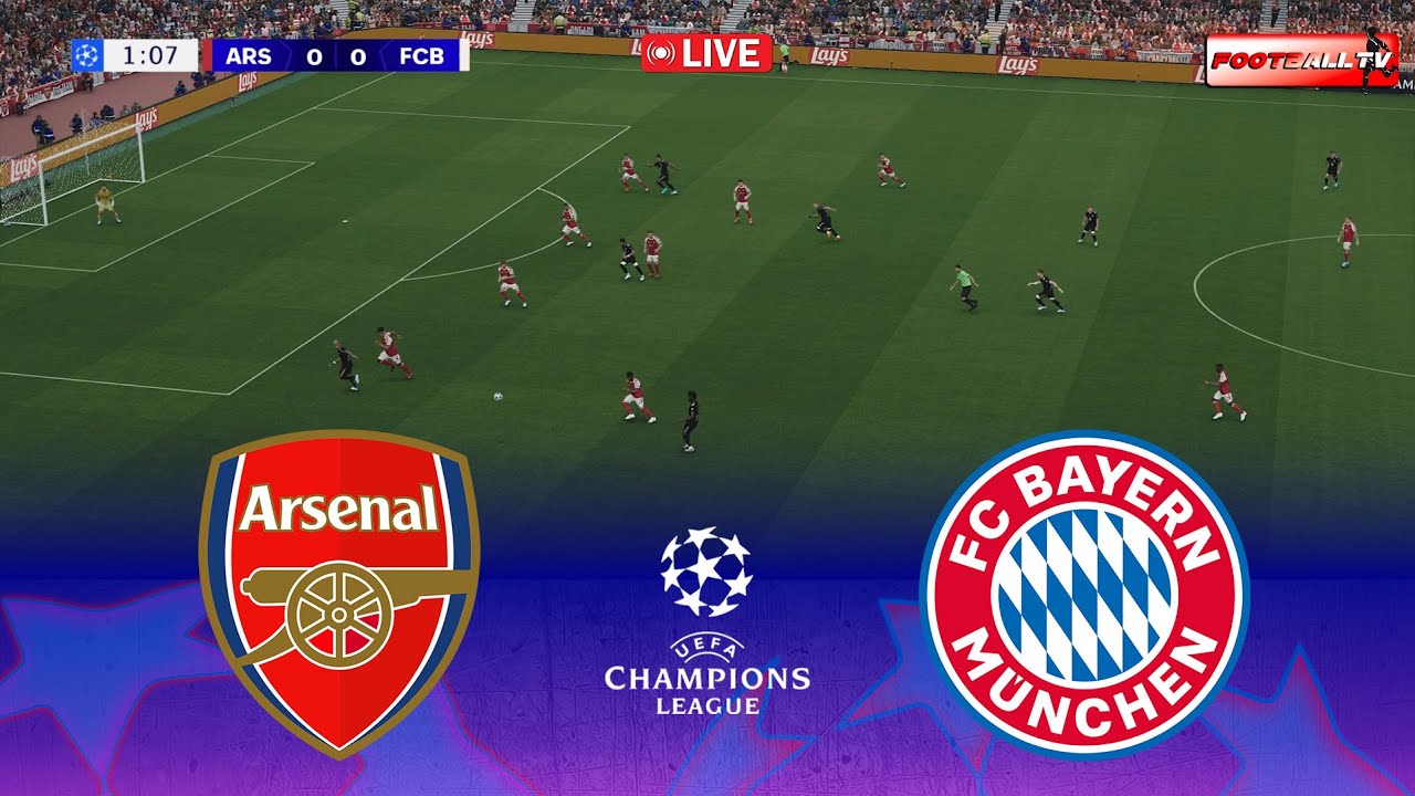 Arsenal vs Bayern Munich | UEFA Champions League 2025/26 | PES 21 Gameplay