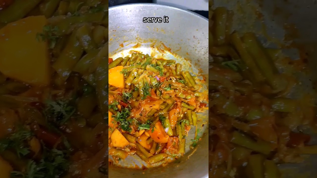 Delicious Gwar Phali Aloo Sabzi Recipe