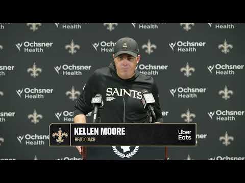Kellen Moore Recaps Loss to Pats | Saints-Patriots Postgame | 2025 NFL Week 6