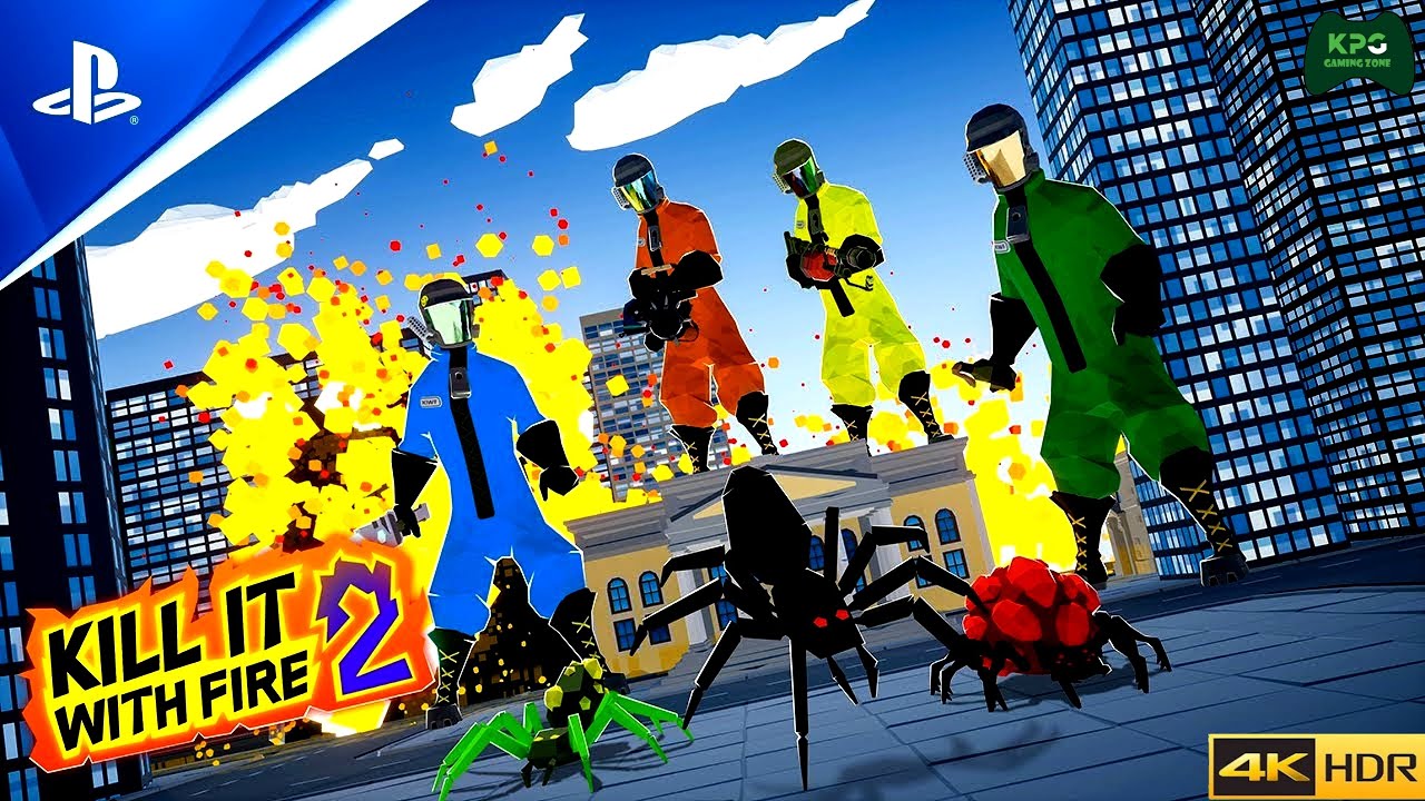 Kill It With Fire 2 Gameplay 4K 60FPS 🔥