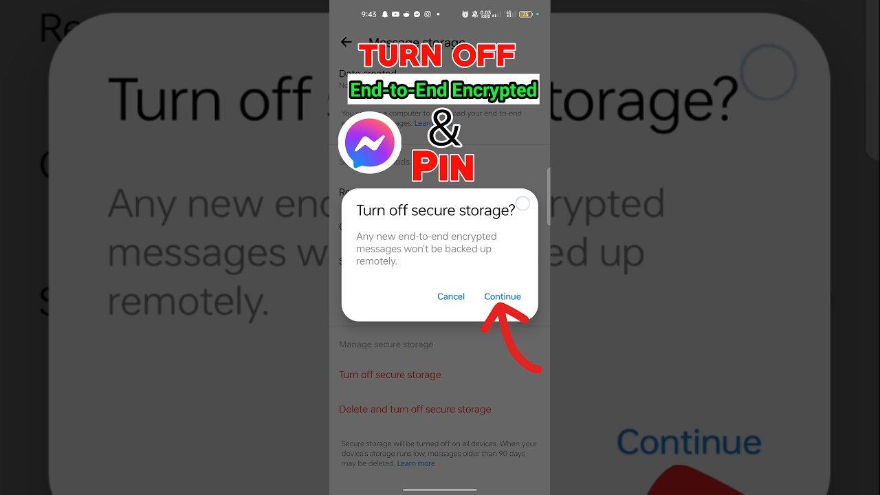 Easily Disable End-to-End Encryption in Messenger (2024 Guide) 🔓