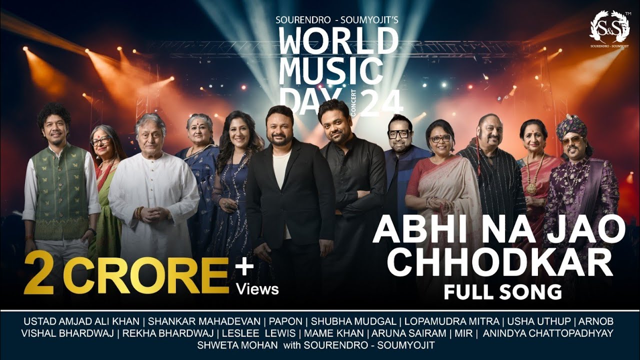 Abhi Na Jao Chhodkar | World Music Day 24 🎶