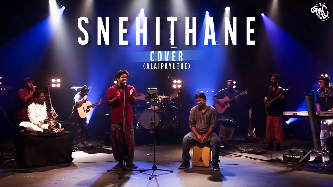 Snehithane Cover (Alaipayuthe) by Masala Coffee 🎶 | A Stunning A.R. Rahman Tribute