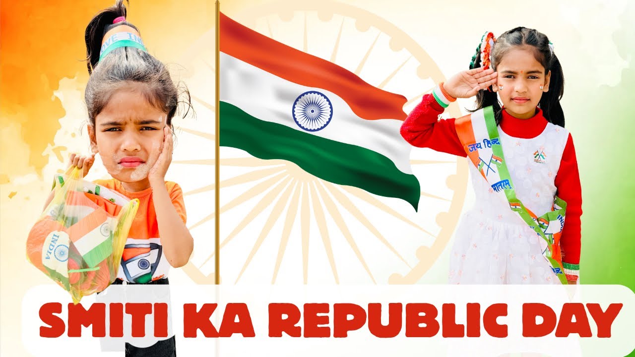 Smiti Ki Republic Day Ki Tayari🇮🇳❤️🙏@Smitichoudhury9 