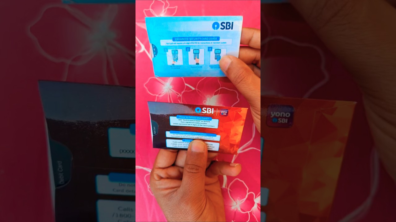 Old vs New SBI Debit & ATM Cards 😎