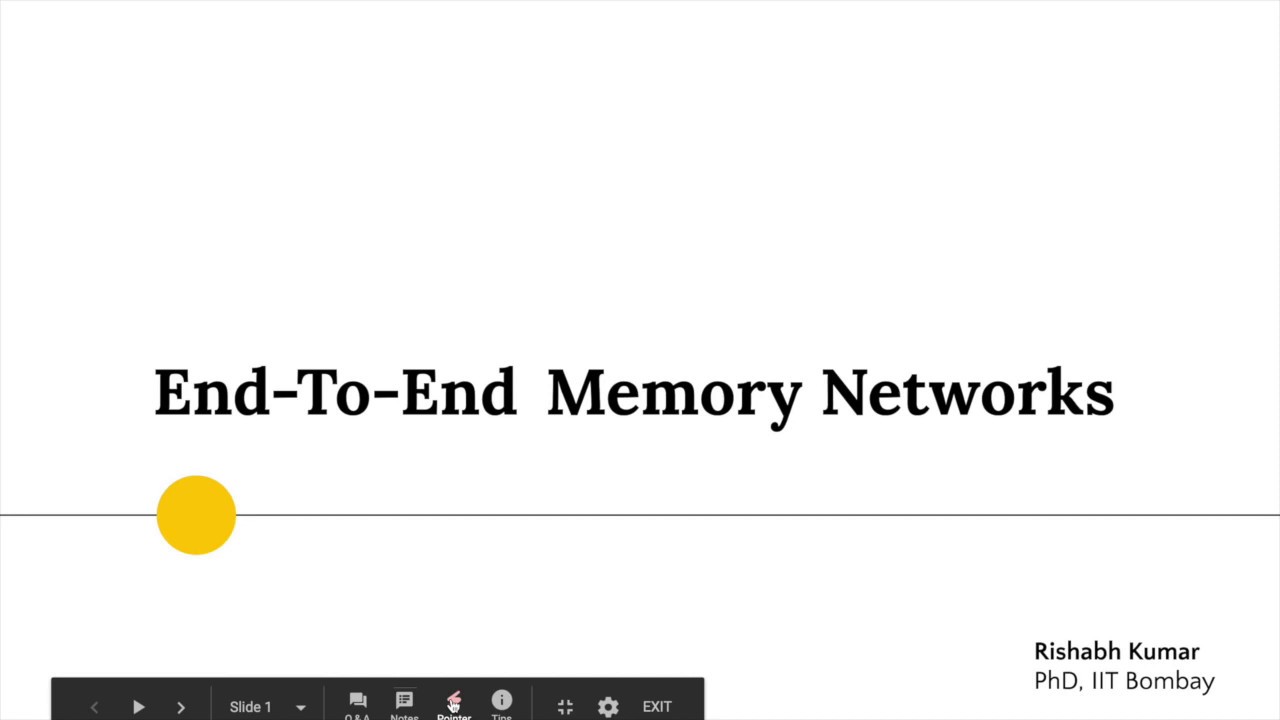 End-to-End Memory Networks at NIPS 2015: Enhancing Neural Models with External Memory π