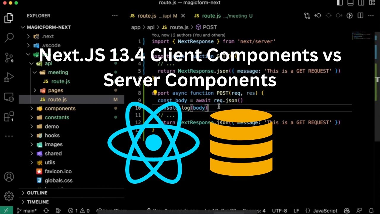 Next.js 13.4: Client vs Server Components