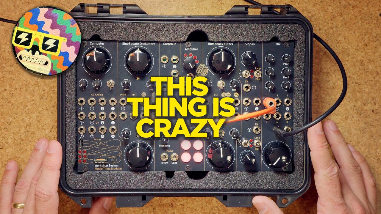 Beginner-Friendly Modular Synth Demo 🎹