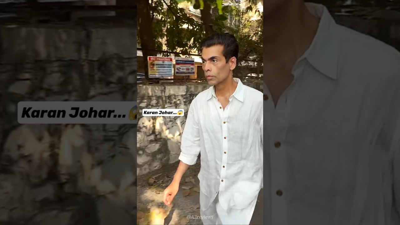 Karan Johar Reveals His Struggle with Body Dysmorphia 😱