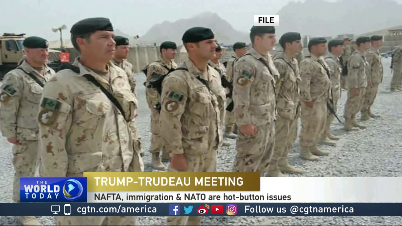 Trudeau Meets Trump at White House 🇺🇸