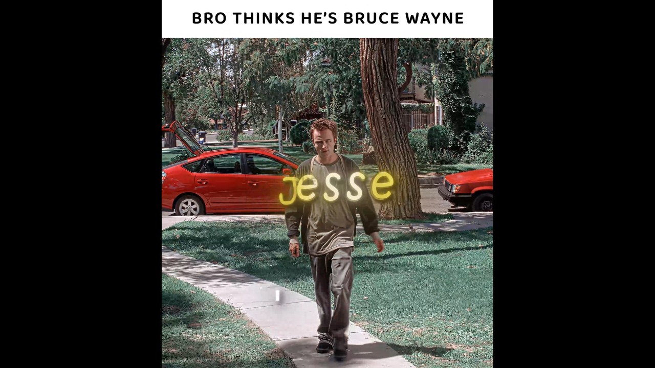 Jesse Pinkman as Batman 🦇 | Epic Slow & Reverb Edit | Breaking Bad Fan Mashup