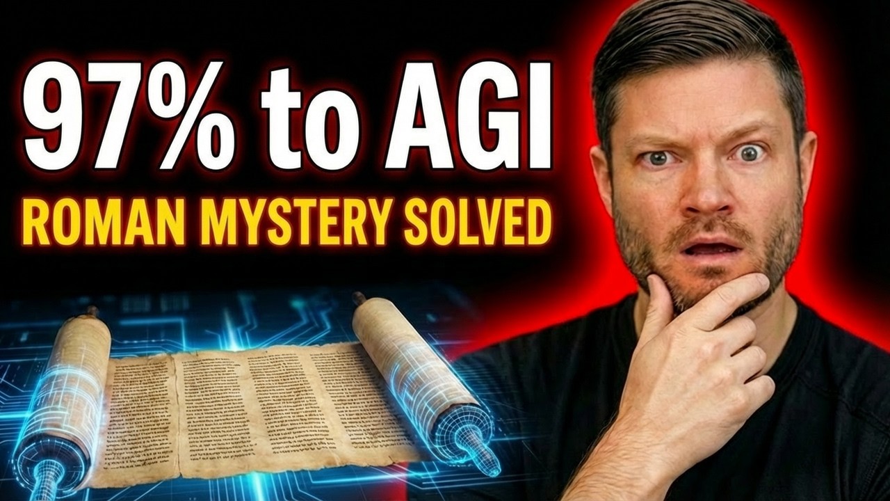 97% to AGI: AI Solved a 1,700-Year-Old Mystery from The Roman Empire