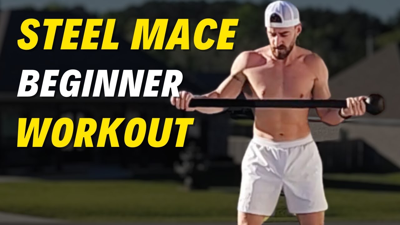 4 Total Body Steel Mace Moves for Beginners 🏋️‍♂️