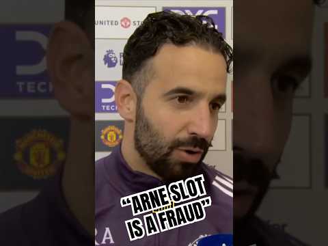 Ruben Amorim TROLLS Arne Slot After Win - Post Match Interview