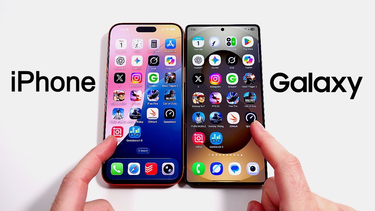 iPhone 17 Pro Max vs Galaxy S25 Ultra Speed Test 🚀