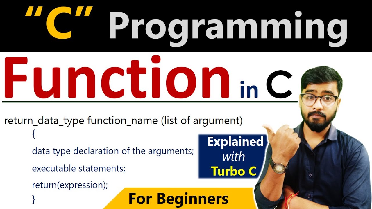 What is Function? | Function in C Language | Free Course | By Rahul Chaudhary