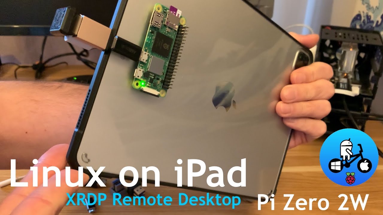 Run Linux on iPad with Raspberry Pi Zero 2W 🚀