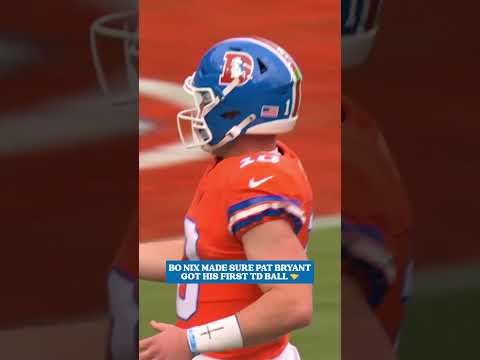 First one as a Broncos for #PatBryant! 🔥 #broncos #bonix #touchdown #rookie