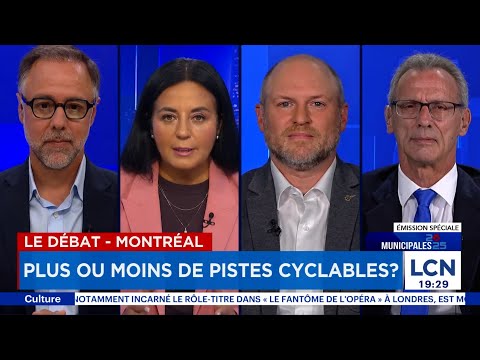 Montréal: plus ou moins de pistes cyclables? | Débat municipal 2025