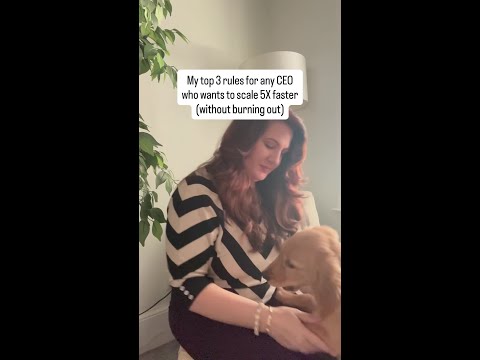 My top 3 rules for any CEO who wants to scale 5X faster 👇