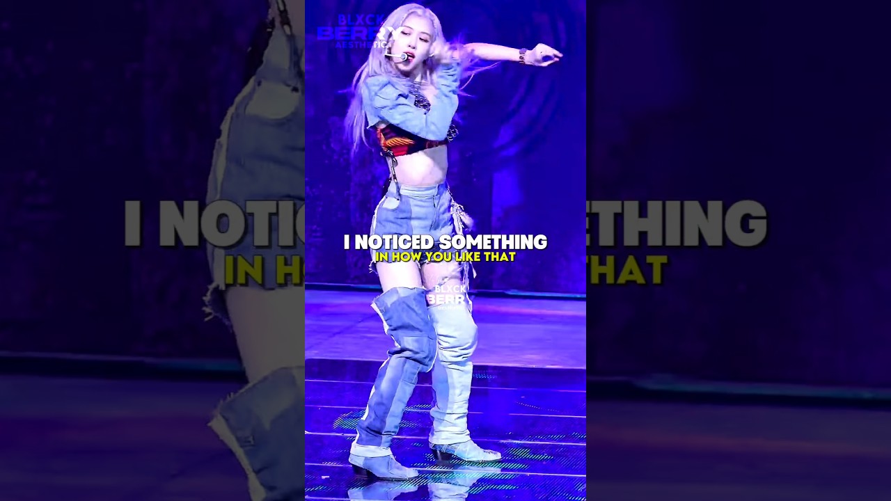 Noticing Your Style in 'How You Like That' 🎶