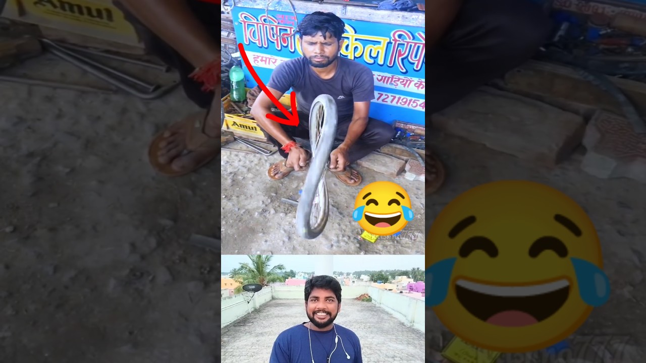 Hilarious Bike Wheel Repair & Food Vlogs! 🚲🍴