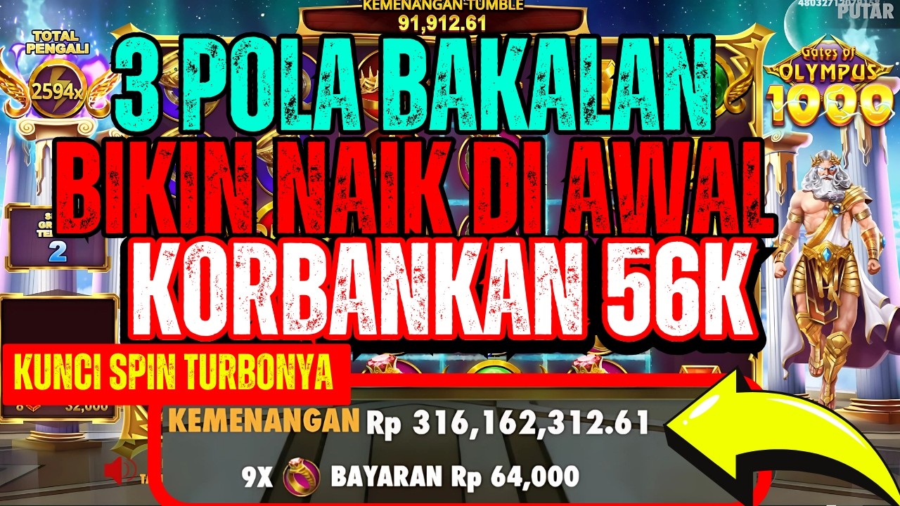 Penuh Petir! Pola Gacor Olympus Hari Ini ⚡