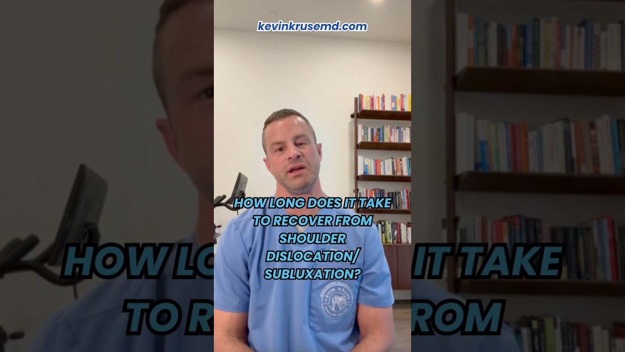 Shoulder Dislocation Recovery Time ⏱️