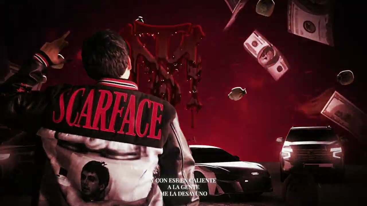 TONY MONTANA (VISUALIZER) VICTOR MENDIVIL X YNG LUCAS