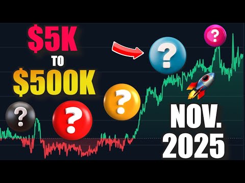 Top 5 Crypto To Buy In November 2025 (Massive Potential)