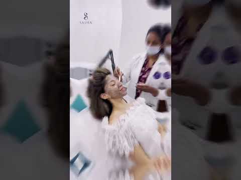 Actress Mehreen Pirzada puts her trust in Dermal Infusion treatment at SASHA Clinic | Hyderabad